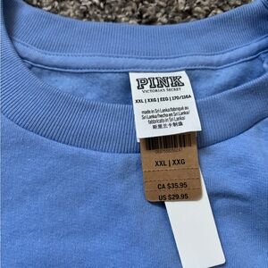 Victoria's Secret PINK Blue Sweatshirt